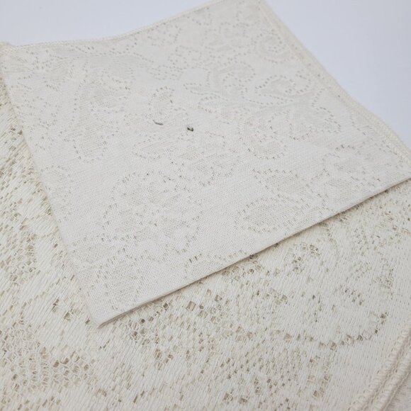 Quaker Lace vintage lace table set 12 pieces - Picture 7 of 13